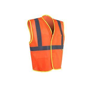 Chaleco reflectivo en malla con velcro