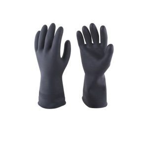 Guante de caucho negro C25