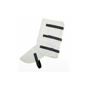 Polaina carnaza con velcro