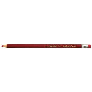Lápiz rojo para construcción