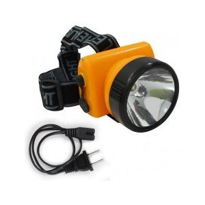 Linterna para casco luz led recargable